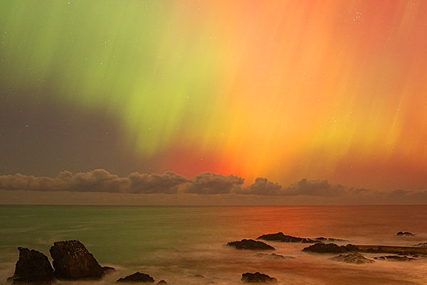 St. Abbs Aurora 1. Oct. '24.