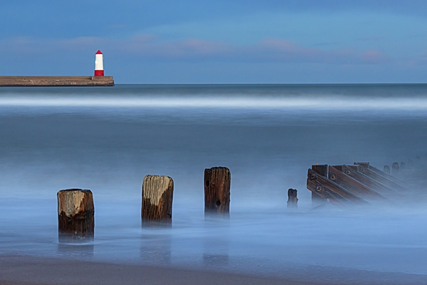 Spittal groyne and lighthouse. Nov. '24.