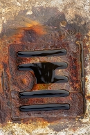 Rusty drain. Mar. '23.